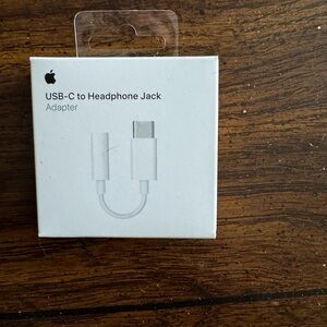 Apple White USB-C Audio Adapter for Portable Devices